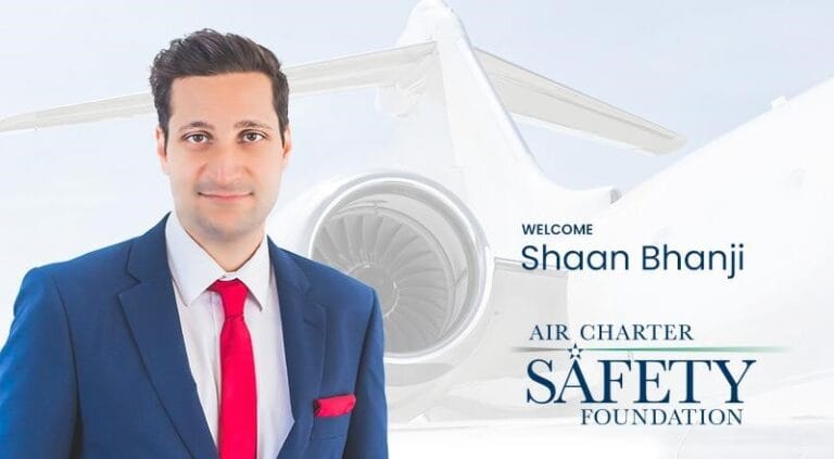 Shaan Bhanji Joins the Air Charter Safety Foundation Board of Governors ...
