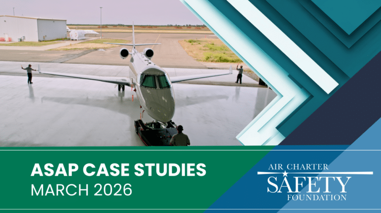 Normal Service Asap ASAP Case Studies for March 2026 - Air Charter Safety Foundation